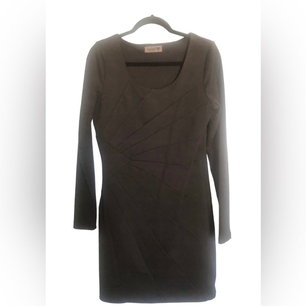 Numph | Black Long-sleeve Bodycon Dress